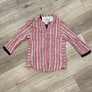 Ace & Jig Long Sleeve Top in Peppermint Medium